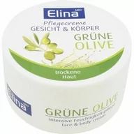 Kremy do twarzy - Oliwkowy Krem do Twarzy i Ciała Odżywczy, Elina, 150ml - miniaturka - grafika 1
