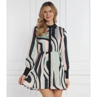 Sukienki - Silvian Heach Satynowa sukienka - miniaturka - grafika 1