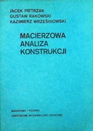 Książki o kulturze i sztuce - Macierzowa analiza konstrukcji - miniaturka - grafika 1