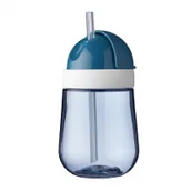 Kubki dla dzieci - Mepal Kubek Ze Słomką Mio Deep Blue 108013014600 300 ml - miniaturka - grafika 1