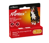Artykuły przeciw pasożytom - Vet-Agro Fiprex 75 XL 5.5ml - miniaturka - grafika 1