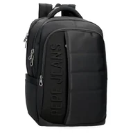 Torby na laptopy - Pepe Jeans Ancor Plecak na laptopa 15,6 cala Czarny 30 x 42 x 14,5 cm Poliester 18,27 l by Joumma Bags, Czarny (Black), Talla única, plecak na laptopa - miniaturka - grafika 1