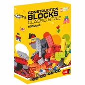 Klocki - KLOCKI KONSTRUKCYJNE CLASSIC ZESTAW KREATYWNY EDUKACYJNY DLA DZIECI 1000szt - miniaturka - grafika 1