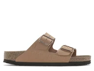 Klapki i japonki damskie - Klapki damskie Birkenstock Arizona Vegan 1025006 37 - miniaturka - grafika 1