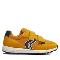 Buty dla chłopców - Sneakersy Geox J Alben Boy J459EC 01454 C2PF4 D Żółty - miniaturka - grafika 1