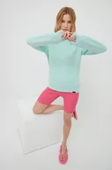 Bluzy damskie - Superdry bluza damska kolor zielony melanżowa - miniaturka - grafika 1