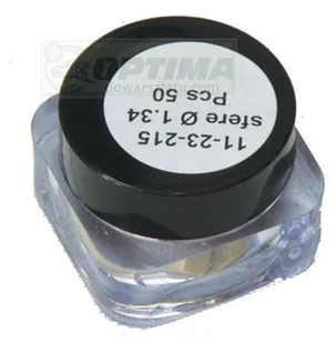 Bosch MAGNETI MARELLI Zestaw 50 Kulek (Odpowiednik F00VC05001) Średnica 1,34mm uniw-007950010350 - Pozostałe wyposażenie warsztatu - miniaturka - grafika 1