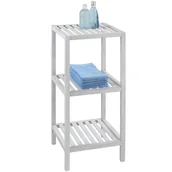 Kosze na bieliznę - Wenko Regał łazienkowy NORWAY WHITE 3 poziomy 22860100 - miniaturka - grafika 1