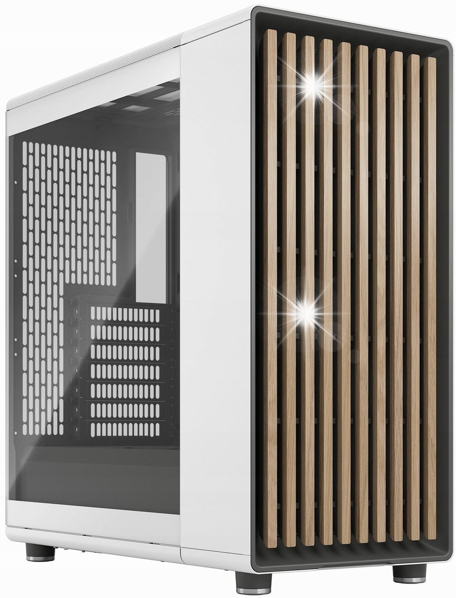 Obudowa do komputera Fractal Design North Chalk TG Clear Midi Tower ATX