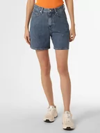 Spodenki damskie - Tommy Hilfiger - Damskie spodenki jeansowe, niebieski - miniaturka - grafika 1