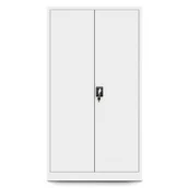 Szafy biurowe - JAN NOWAK model TOMASZ biurowa szafa metalowa ze schowkiem na akta i dokumenty - miniaturka - grafika 1