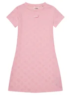 Sukienki i spódniczki dla dziewczynek - Guess Sukienka codzienna J5GK38 KCT02 Różowy Regular Fit - miniaturka - grafika 1