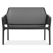 Pozostałe meble ogrodowe - Nardi Ławka ogrodowa Net antracytowa 40338.02.000 - miniaturka - grafika 1