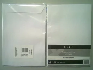 WZ Eurocopert Basic, koperta aktowa, format C5, biała, 10 sztuk - Koperty - miniaturka - grafika 1