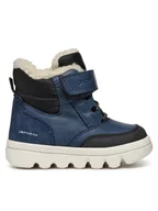 Buty dla chłopców - Geox Kozaki B Willaboom Boy B Ab B365BC 0ME22 C4008 S Niebieski - miniaturka - grafika 1