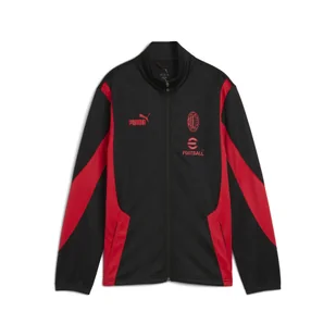 Młodzieżowa kurtka AC Milan ftblNRGY+ PUMA Black For All Time Red - Kurtki i kamizelki sportowe męskie - miniaturka - grafika 1