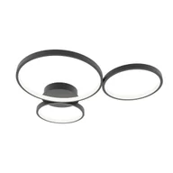 Lampy sufitowe - Nowoczesna sufitowa lampa Maver SPL-20452-3-BK LED 40W 3000-6000K czarna - miniaturka - grafika 1