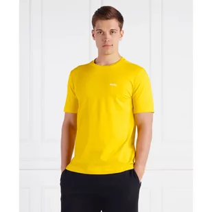 BOSS GREEN T-shirt Tee | Regular Fit | stretch - Koszulki męskie - miniaturka - grafika 1