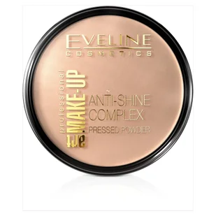 Eveline Art Professional Make-Up Matujący Puder Mineralny z Jedwabiem 34 Medium Beige - Pudry do twarzy - miniaturka - grafika 2