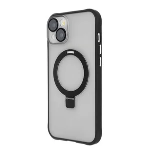 Etui TECTO SHIELD Ring Secure Mag do Apple iPhone 13 Przezroczysto-czarny - Etui i futerały do telefonów - miniaturka - grafika 1