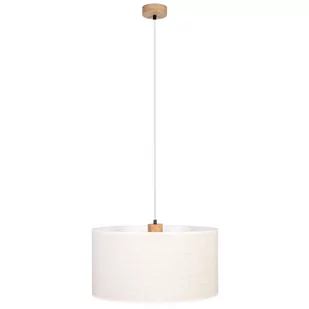 Britop LAMPA wisząca BOHO 16910174 abażurowa OPRAWA skandynawski ZWIS okrągły beżowy - Lampy sufitowe - miniaturka - grafika 1