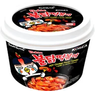 Kuchnie świata - Topokki o smaku ogniście ostrego kurczaka Buldak 185g - Samyang - miniaturka - grafika 1