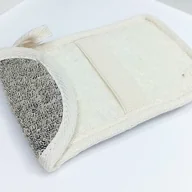 Mydła - Woreczek na mydło z bawełny bambusowej zamykany Yeye - miniaturka - grafika 1