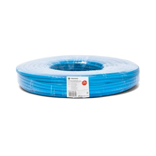Kabel sieciowy Ethernet CAT6, AWG24, CCA, UTP, RJ45 Bęben sieciowy Niebieski (25 metrów) Do domu i biura