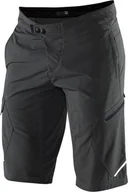 Spodenki rowerowe - 100% Szorty męskie 100% RIDECAMP Shorts charcoal roz.28 42 EUR NEW 2021 - miniaturka - grafika 1