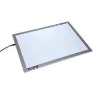 Zabawki sensoryczne - Podświetlany panel LED A3 TickiT, biały - miniaturka - grafika 1