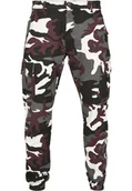 Spodnie damskie - spodnie bojówki CAMO CARGO JOGGING PANTS 2.0 winecamo-30 - Urban Classics - miniaturka - grafika 1