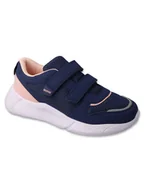 Kapcie damskie - Dziewczęce kapcie granatowe Befado r.32 - miniaturka - grafika 1