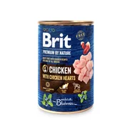 Mokra karma dla psów - Brit dog Premium by Nature CHICKEN with HEARTS - miniaturka - grafika 1
