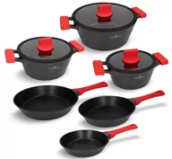Zestawy garnków i patelni - Zestaw garnków i patelni 9 el. Obsidian Zwieger - miniaturka - grafika 1