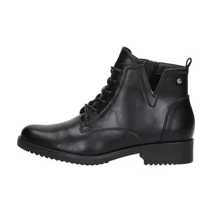 Czarne botki damskie VINCEZA 10801 PU - Vinceza - Botki damskie - miniaturka - grafika 1