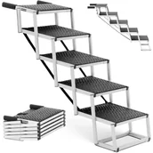 Akcesoria do hodowli zwierząt - Wiesenfield Schodki dla psa - wysokość: 81 cm - 68 kg - 5 stopni WIE-PETSTEP-103 - miniaturka - grafika 1