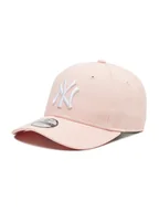 Czapki dla dzieci - New Era Czapka z daszkiem New York Yankees Kids 9Forty 12745558 M Różowy - miniaturka - grafika 1