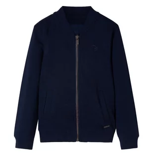 Bluza dziecięca z zapięciem na suwak, granatowa, 116 - Moda i Uroda OUTLET - miniaturka - grafika 1