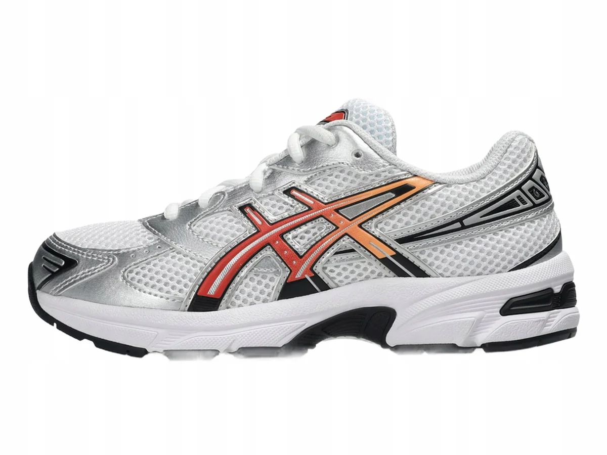 ASICS GEL-1130 PS buty dziecięce biało-czerwone 1204A170 rozmiar 30