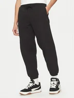 Spodnie sportowe męskie - Vans Spodnie dresowe Premium VN000P5F Czarny Loose Fit - miniaturka - grafika 1