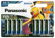 Baterie i akcesoria - Panasonic 8 x Evolta LR6/AA blister) - miniaturka - grafika 1