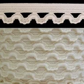 Pasmanteria - kufer-pasmanteria.pl Gumokoronka ozdobna Gke - 16 (1mb) Ecru 22656063_20220212212848 - miniaturka - grafika 1