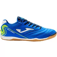 Buty sportowe męskie - Buty piłkarskie Joma Maxima 2304 Indoor M (kolor Niebieski, rozmiar 44) - miniaturka - grafika 1