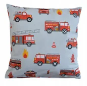 Pościel dla dzieci - Poszewka na poduszkę bawełniana STRAŻ POŻARNA STRAŻAK - miniaturka - grafika 1