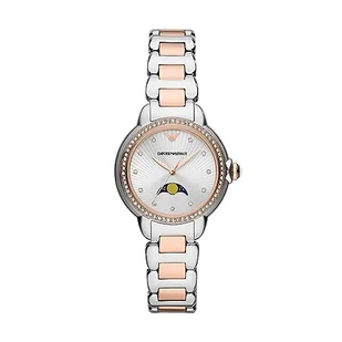 Emporio Armani Męski Zegarek, Mechanizm Kwarcowy, 3 Wskazówki Datownika, Koperta 43 mm, Pasek Materiałowy Ar11566 - Paski - miniaturka - grafika 1