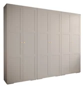 Szafy - Szafa przesuwna Garderoba MANHATTAN RYFEL 10 300 gł. 47 biały - miniaturka - grafika 1