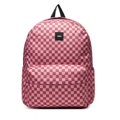 Plecaki - Plecak Vans Old Skool Check VN000H4XZRY1 Różowy - miniaturka - grafika 1