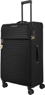 Walizki - Walizka średnia Travelite Barbara Stepp 80 cm Black - miniaturka - grafika 1