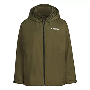 adidas W MT RR JKT Plus kurtka damska, Olifoc, XL - Kurtki damskie - miniaturka - grafika 1