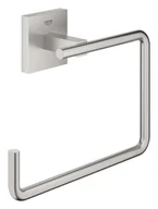 Wieszaki łazienkowe - Grohe QuickFix Start Cube - Wieszak na ręcznik, Supersteel 40975DC0 - miniaturka - grafika 1